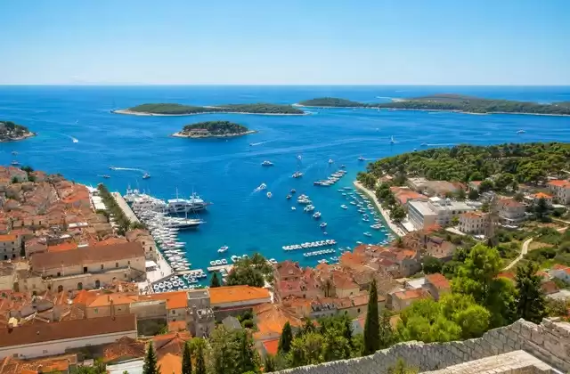 Desde la fortaleza de Hvar