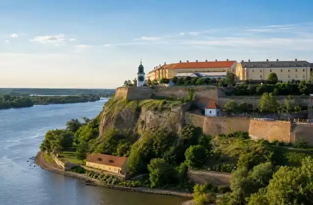 La ciudadela de Petrovaradin en Novi Sad