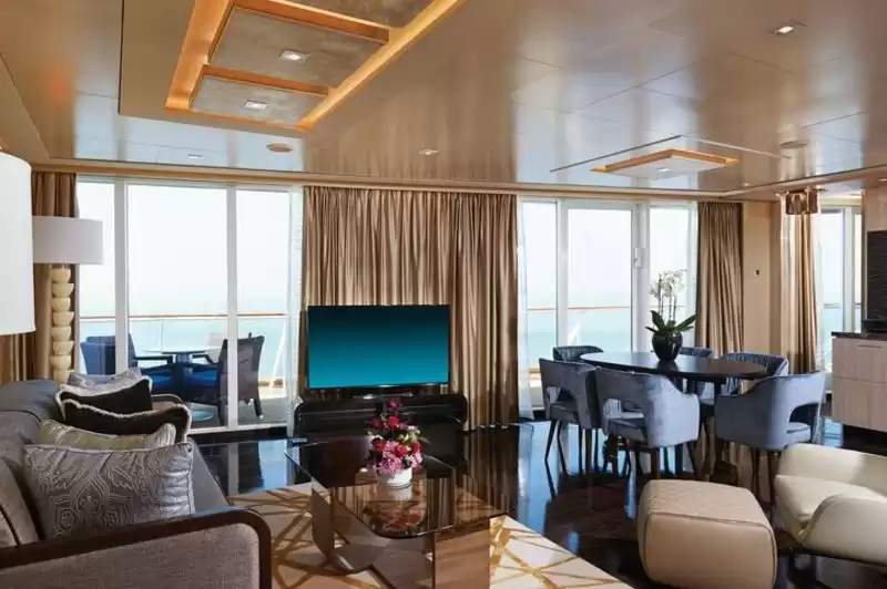 Haven Owner's Suite vista popa Deluxe con Gran balcón