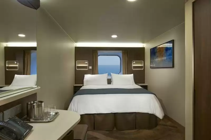 Cabina exterior con mirador