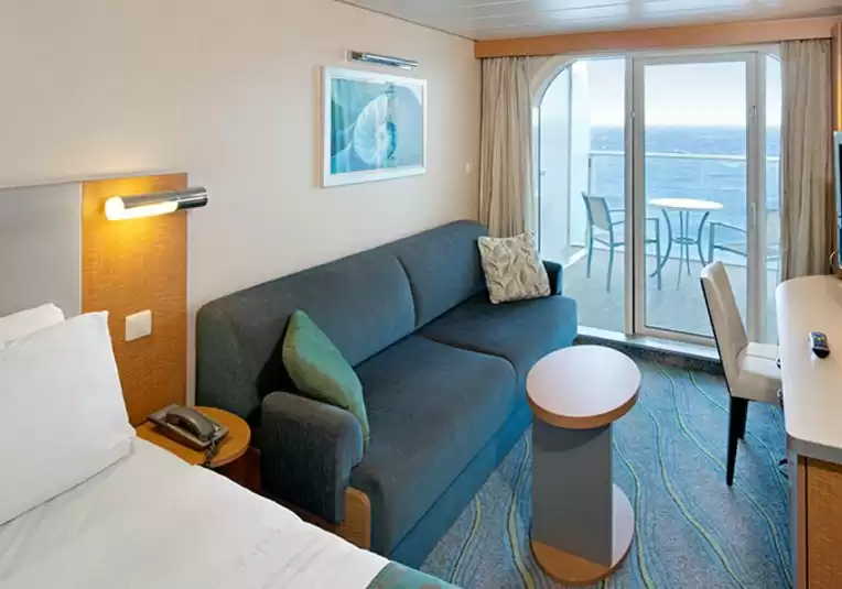 Cabina con balcón garantizada